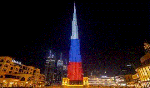 Moskova gökdelen konutta Dubaiyi yakaladı 